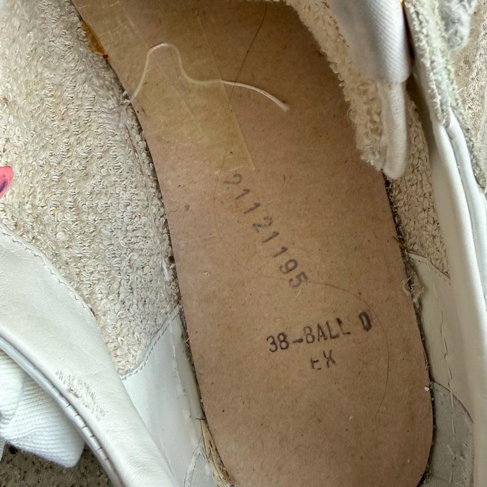 Golden Goose Ballstar Sneakers white/lilac glitter. 100% authentic EU38 worn 2X - Picture 9 of 11